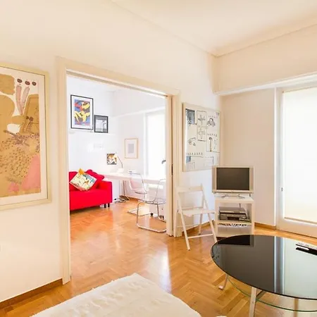 Daire A Cozy In Kolonaki Of *